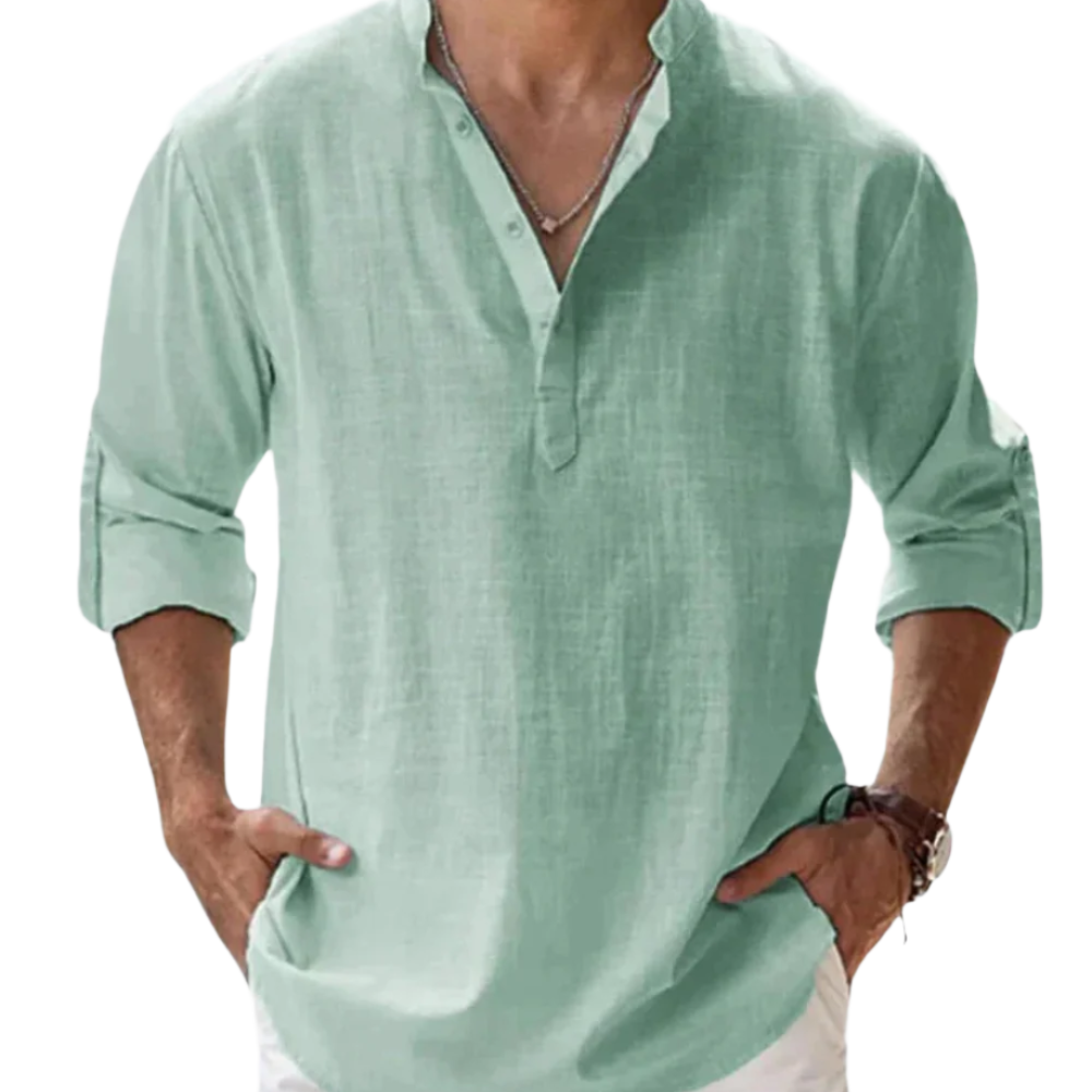Fiorenzo Cotton Shirt - fotografie 9