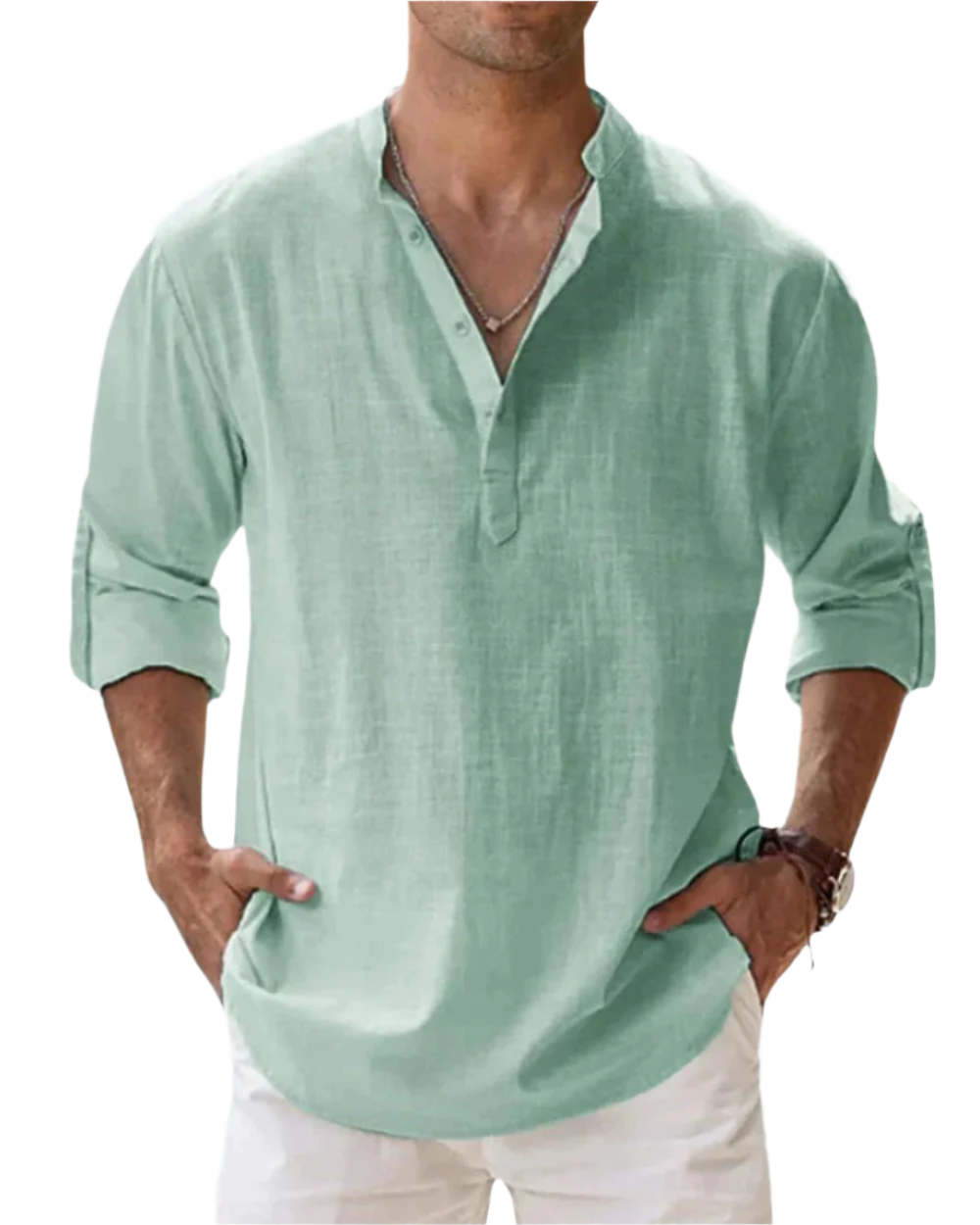 Fiorenzo Cotton Shirt - fotografie 9