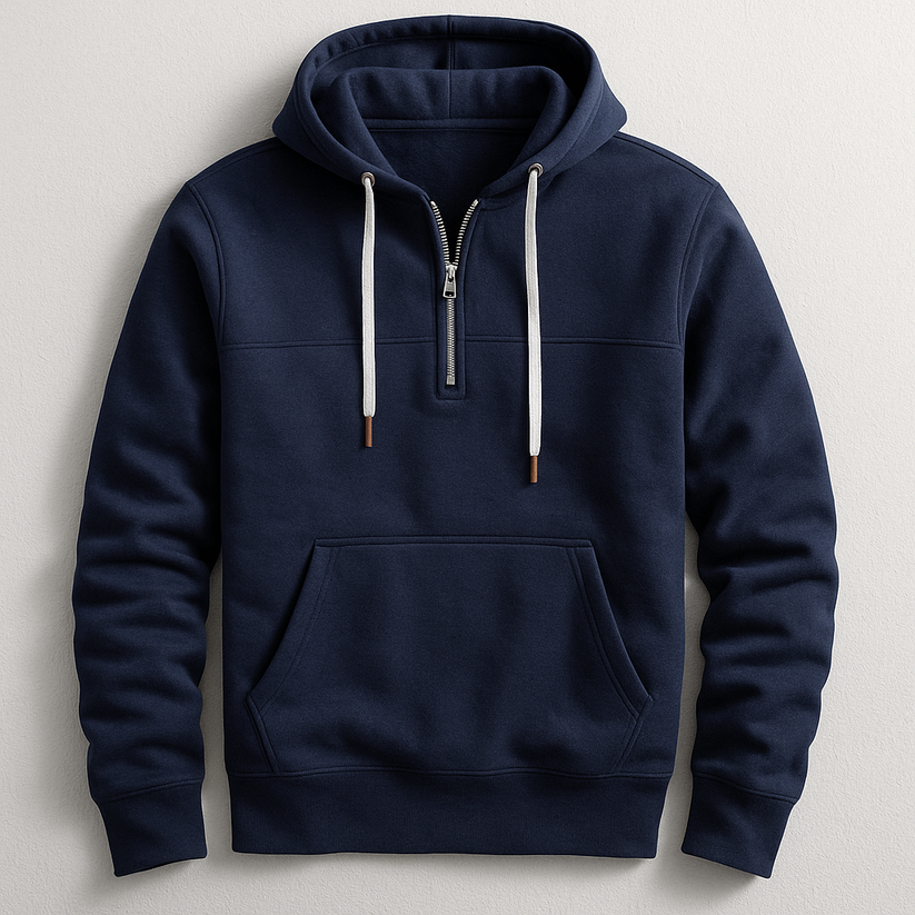 Elegant Zip Hoodie - fotografie 2
