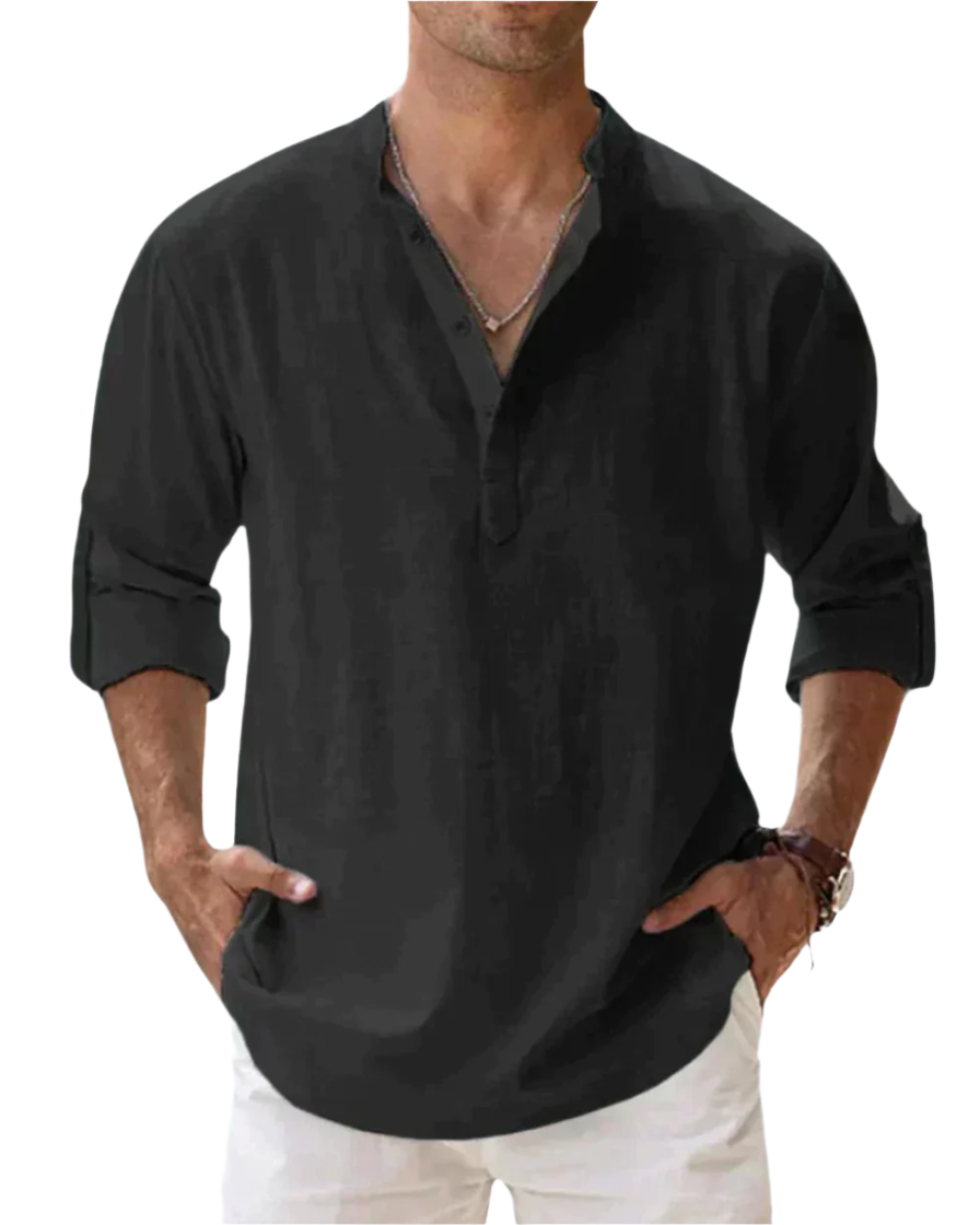 Fiorenzo Cotton Shirt - fotografie 12
