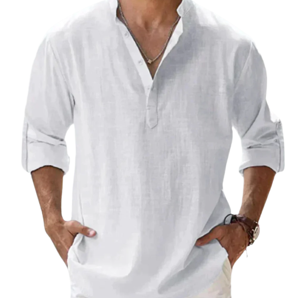 Fiorenzo Cotton Shirt - fotografie 11