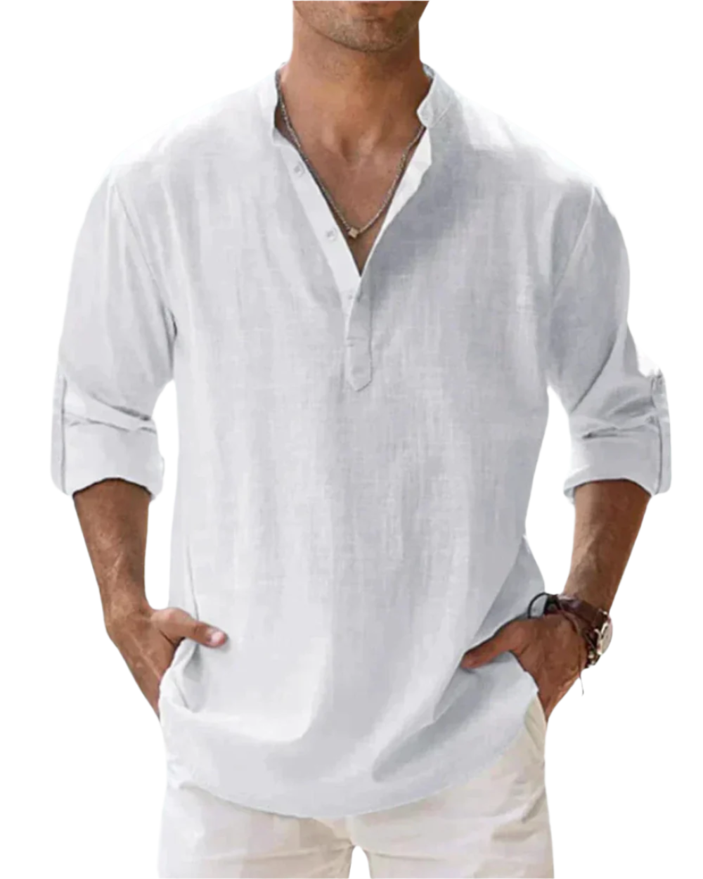 Fiorenzo Cotton Shirt - fotografie 11