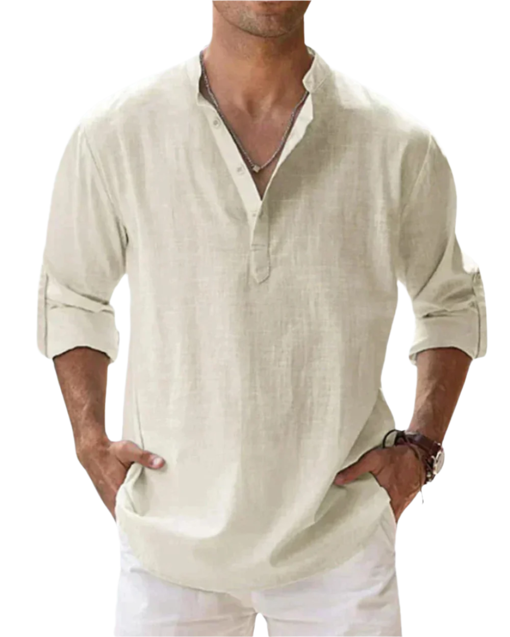 Fiorenzo Cotton Shirt - fotografie 10