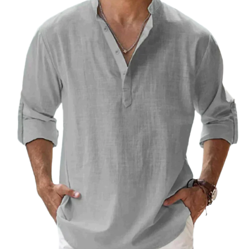 Fiorenzo Cotton Shirt - fotografie 13