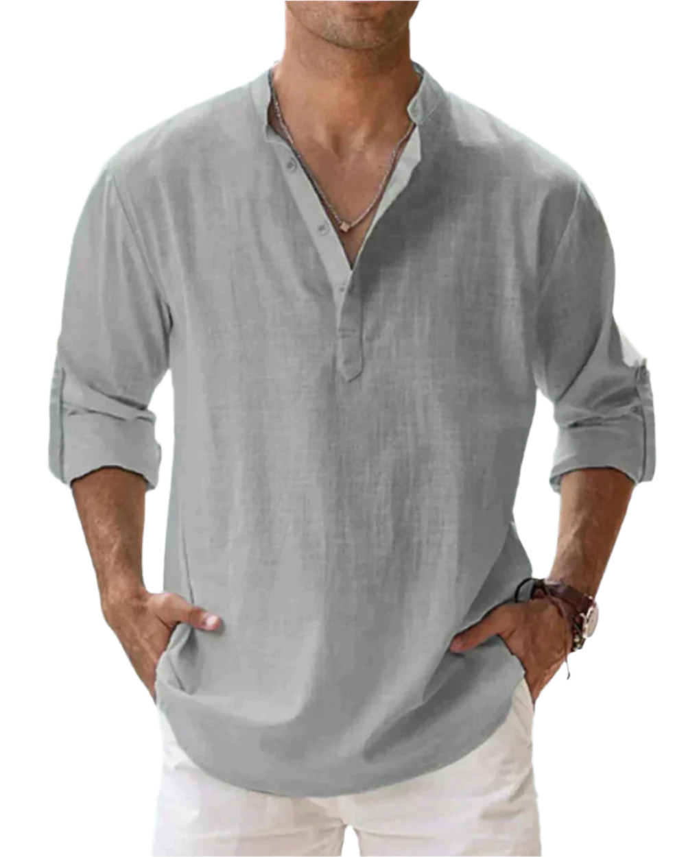 Fiorenzo Cotton Shirt - fotografie 13