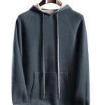 Atlas Cashmere Hoodie - barva černá - fotografie 1