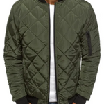 Casual Bomber Bunda - barva Army green - fotografie 1