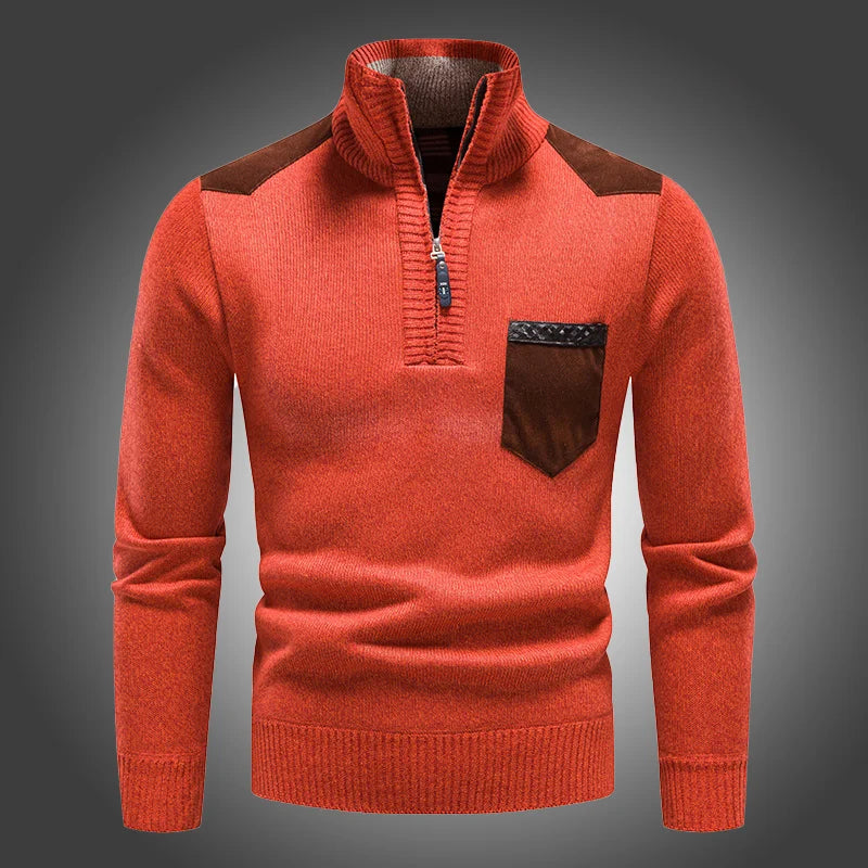 Wool Zip Sweater - fotografie 3