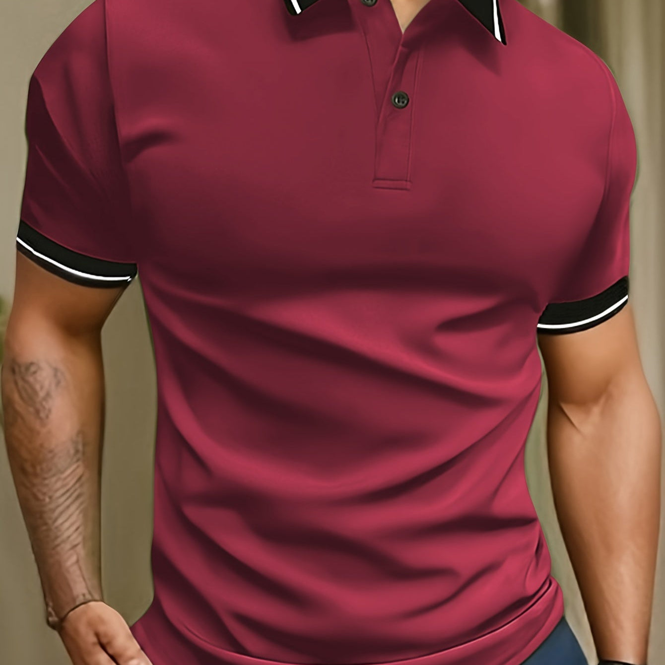 Pánské Polo Tričko Casual