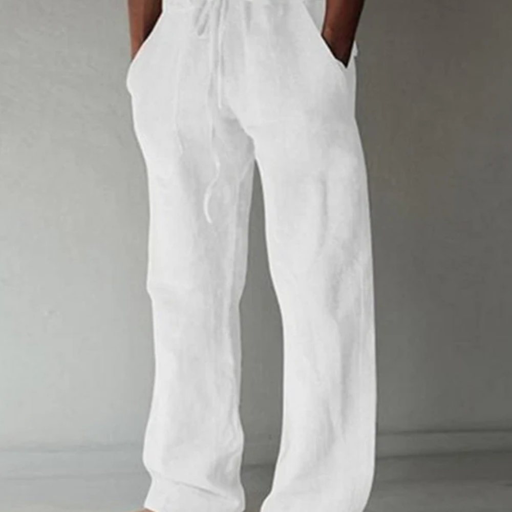 Prodyšné Lněné Kalhoty