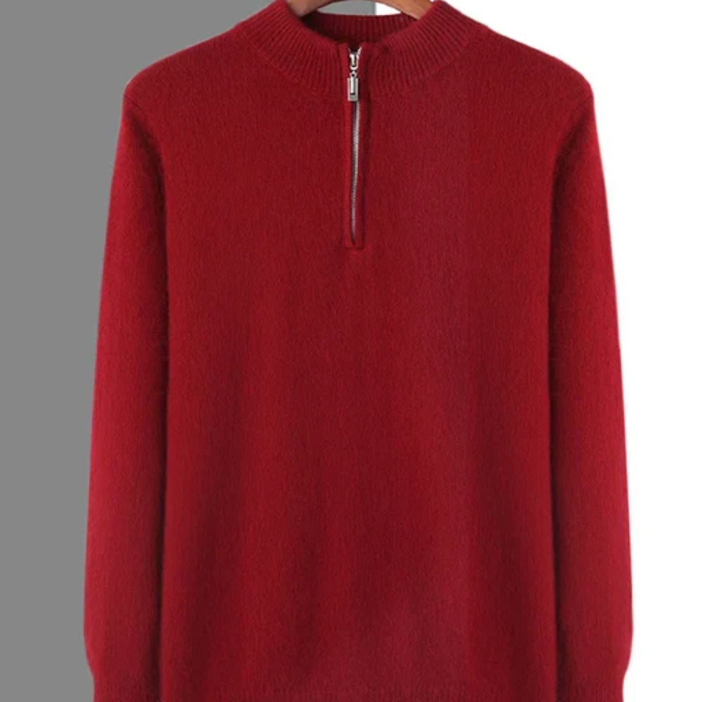 Genève Cashmere Zip Up - fotografie 2