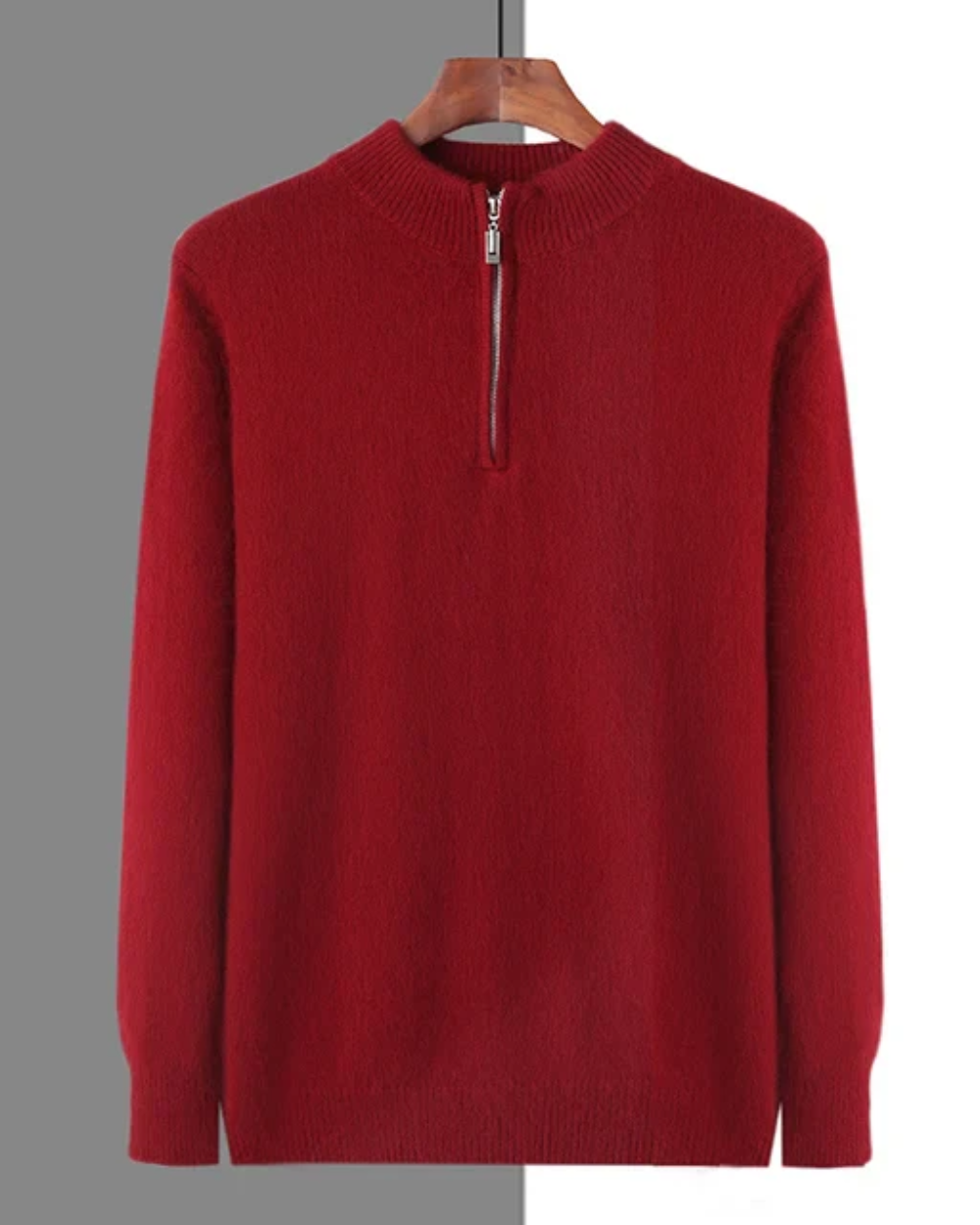 Genève Cashmere Zip Up - fotografie 2
