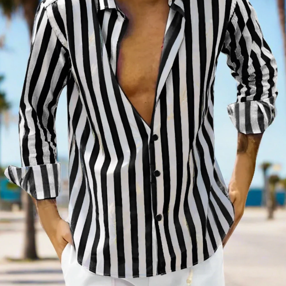 Pruhovaná Košile Pro Muže