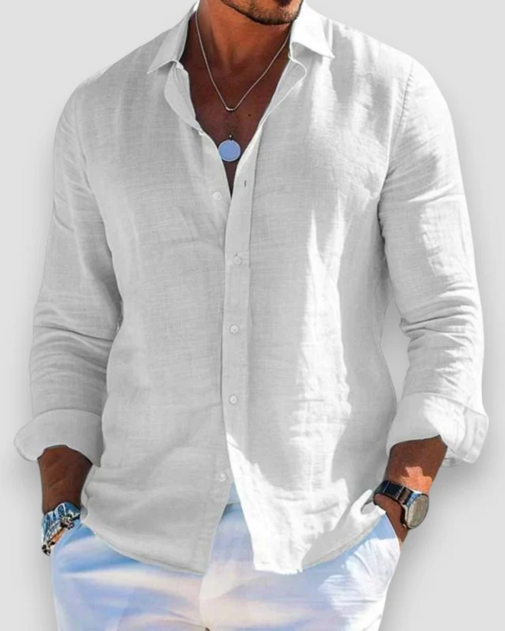 Casual Men's Shirt - fotografie 3
