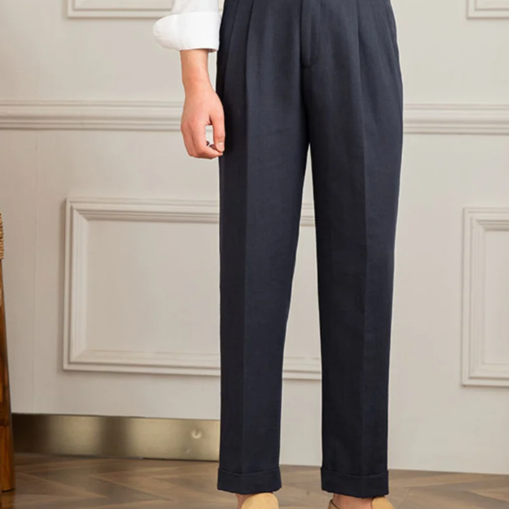 Bali Letní Lněné Kalhoty