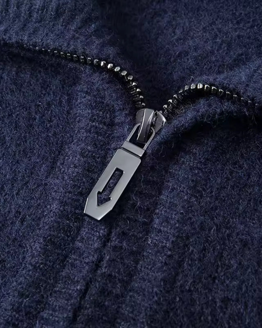 Gstaad Cashmere Quarter Zip Sweater - fotografie 7