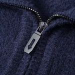 Gstaad Cashmere Quarter Zip Sweater - fotografie 7