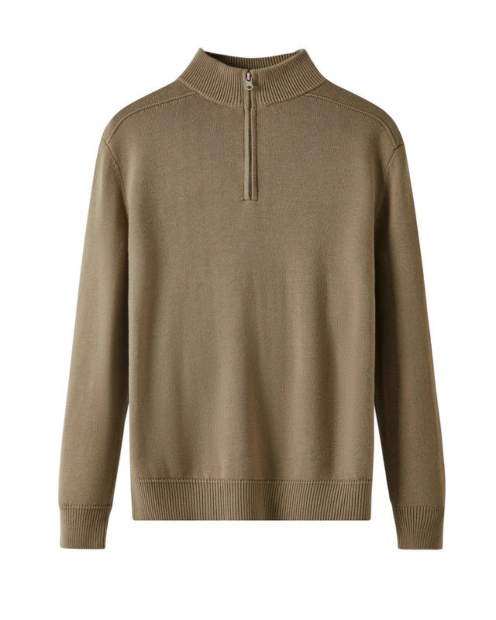 Capri Merino Wool Zip Sweater - fotografie 3