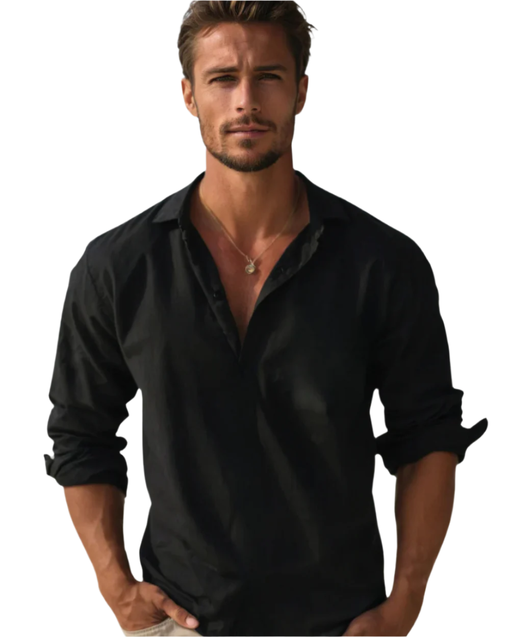 Fiorenzo Cotton Shirt - fotografie 2