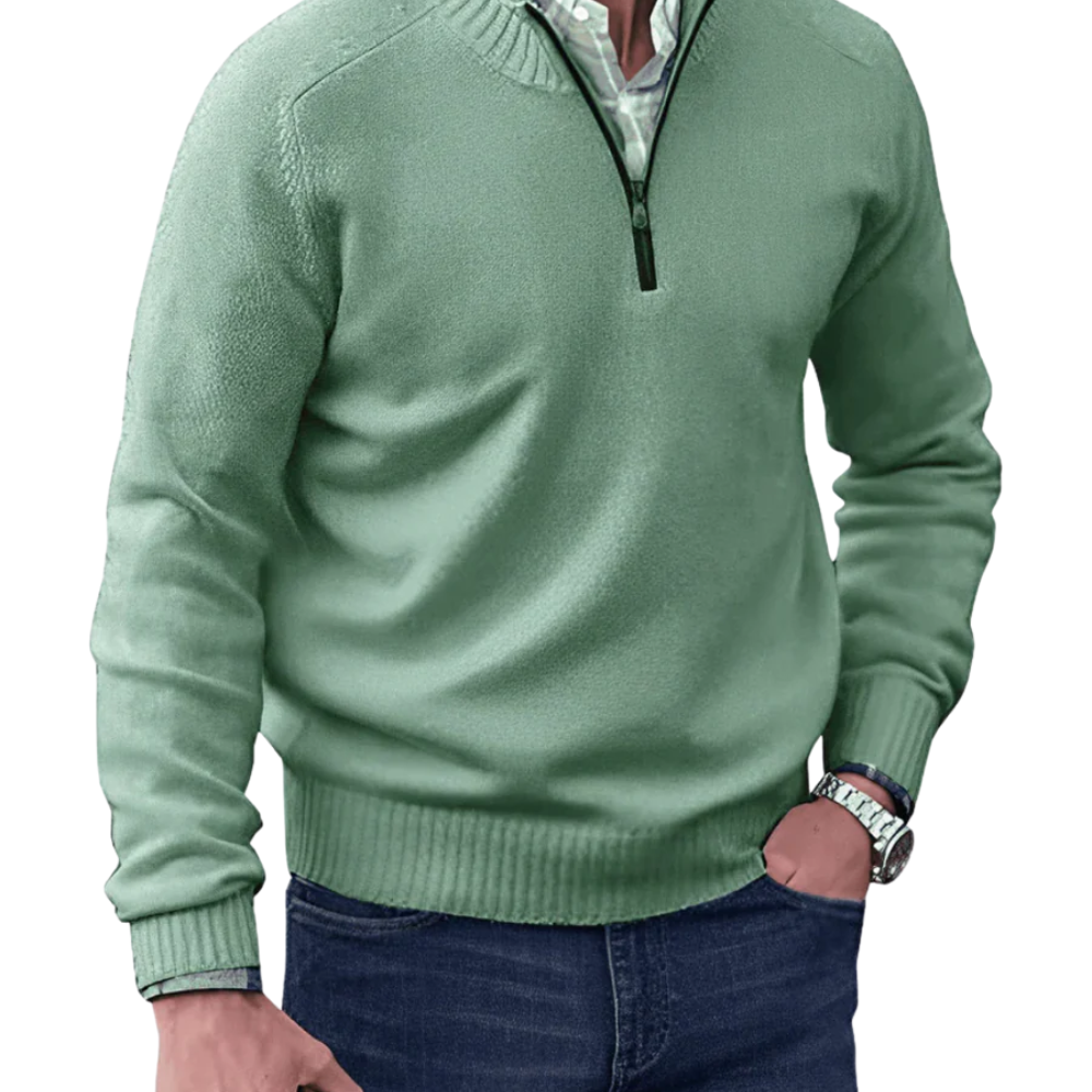 Casual Zip Sweater - fotografie 3