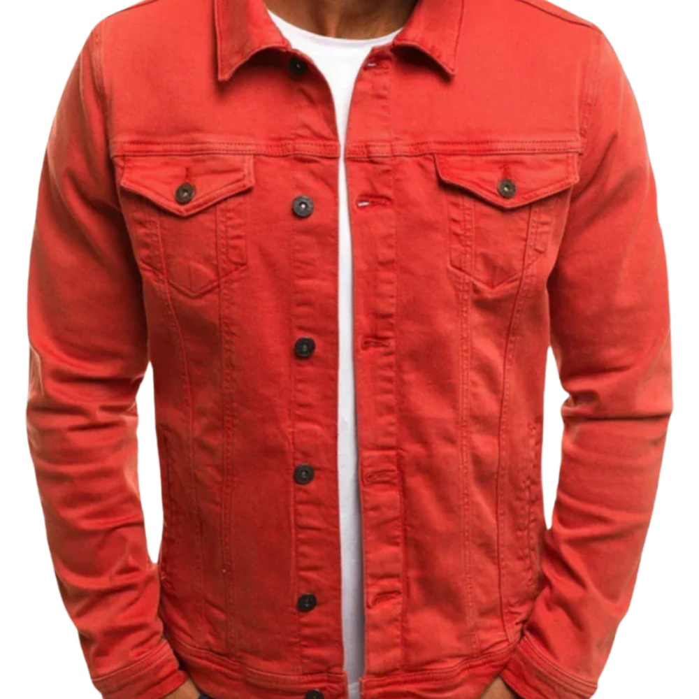 Džínová Bunda Pánská