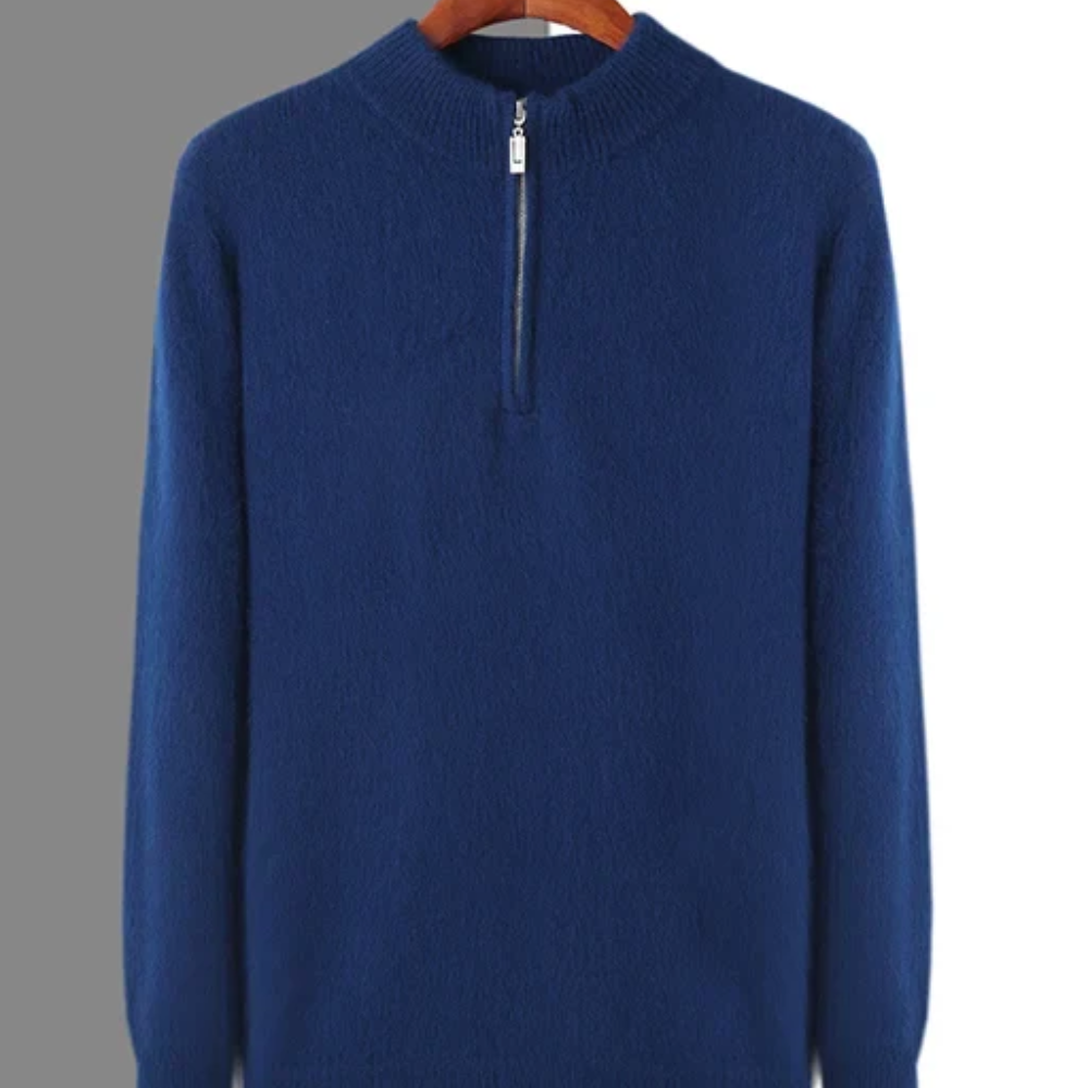 Genève Cashmere Zip Up - fotografie 3