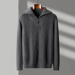 Taranto Merino Wool Zip Sweater - fotografie 5