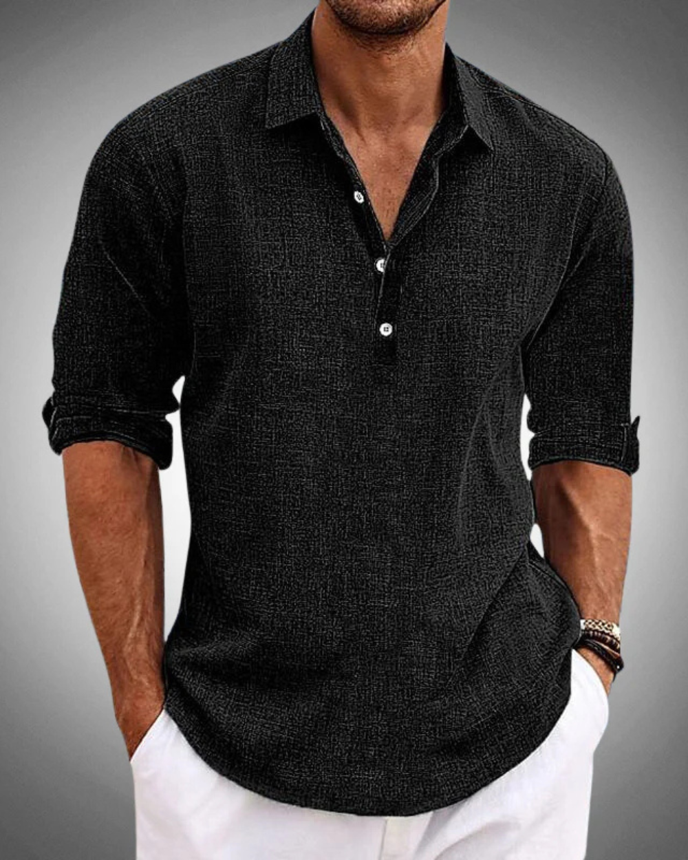 Sabbio Classic Cotton Shirt - fotografie 4