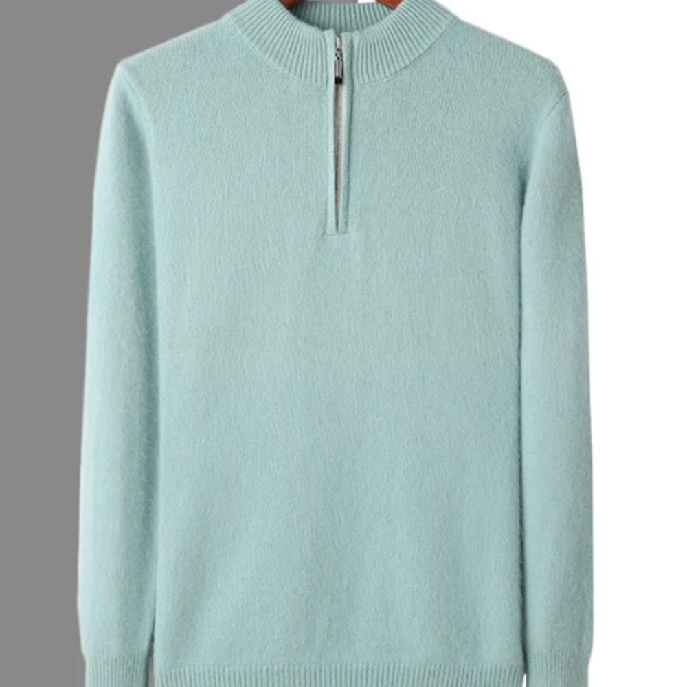 Genève Cashmere Zip Up - fotografie 4