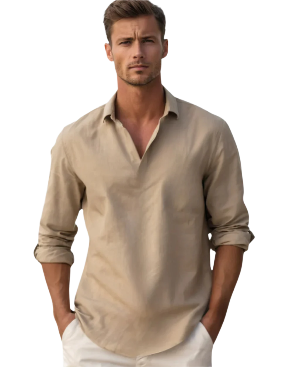 Fiorenzo Cotton Shirt - fotografie 3
