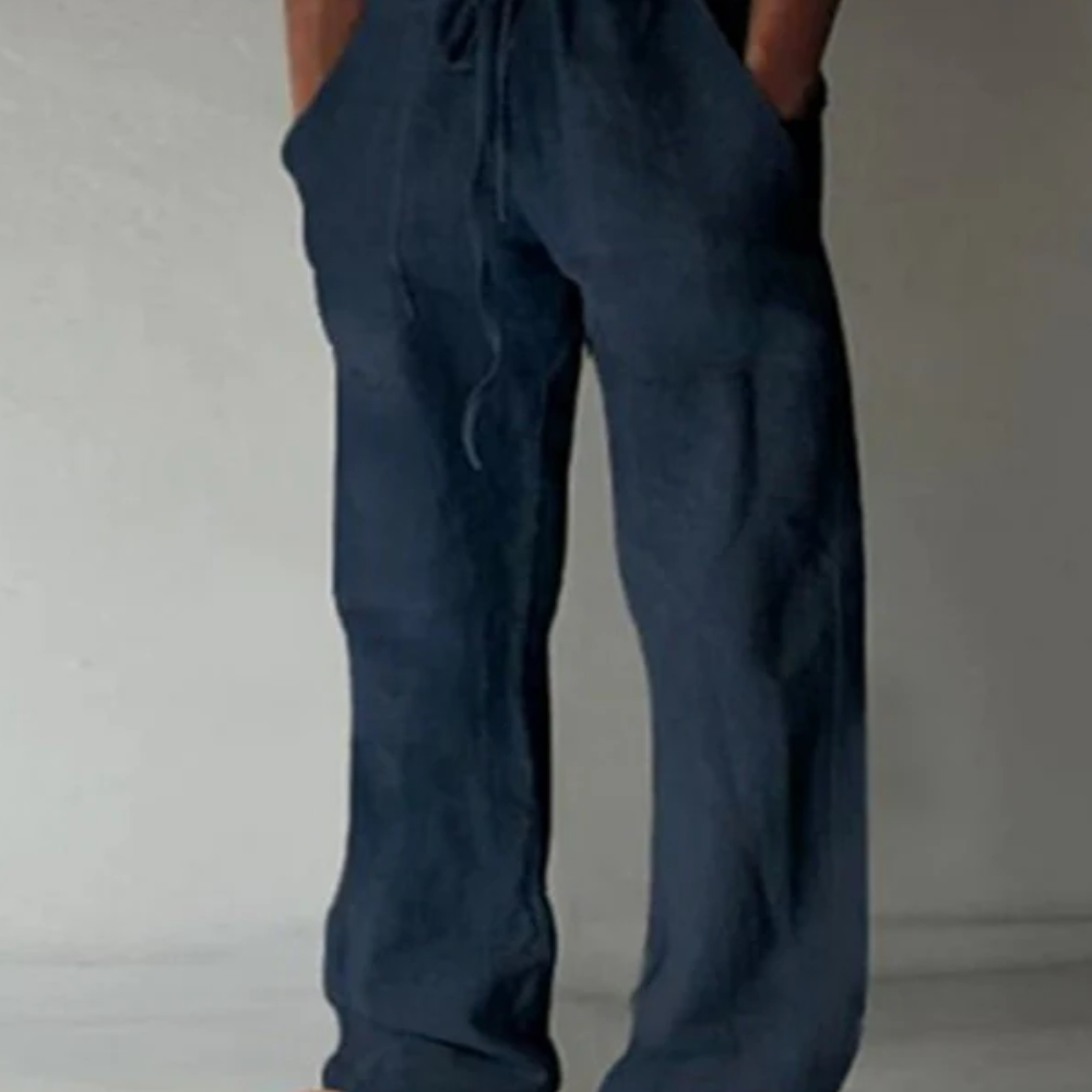 Prodyšné Lněné Kalhoty