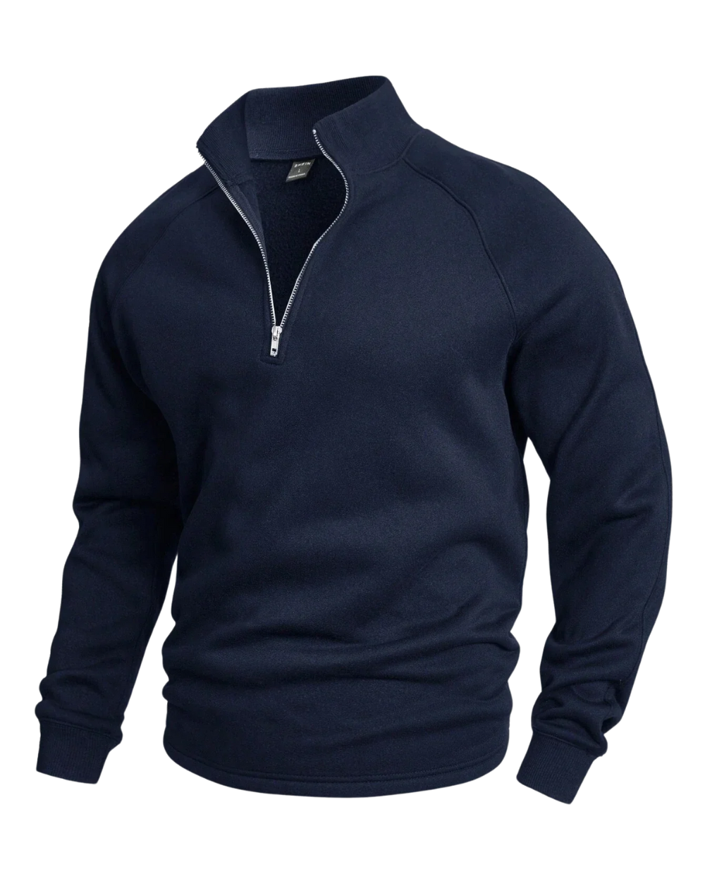 Premium Half Zip Sweater - barva černá - fotografie 1