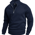 Premium Half Zip Sweater - barva černá - fotografie 1
