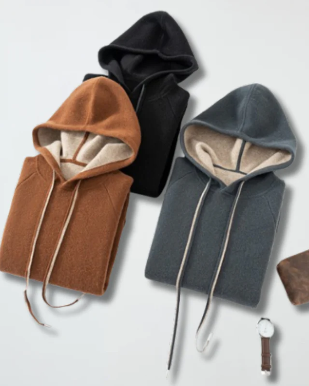 Atlas Cashmere Hoodie - fotografie 4