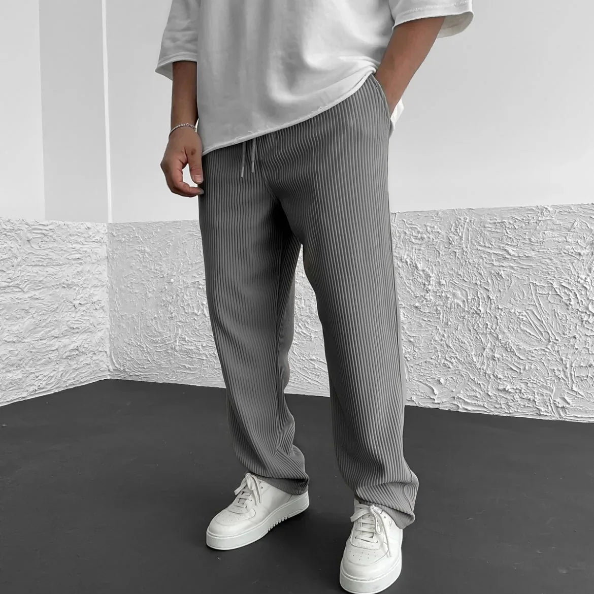 Pánské Pohodlné Kalhoty