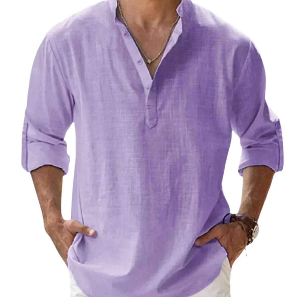Fiorenzo Cotton Shirt - fotografie 14