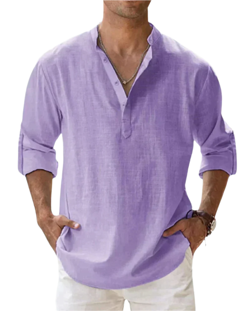 Fiorenzo Cotton Shirt - fotografie 14