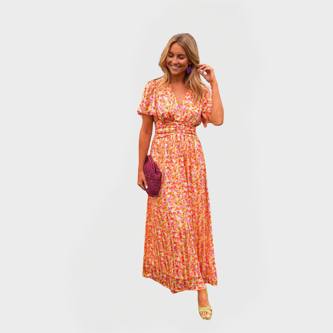 Letní Šaty S Květinovým Lehkým Vzorem Pro Romantické Styly