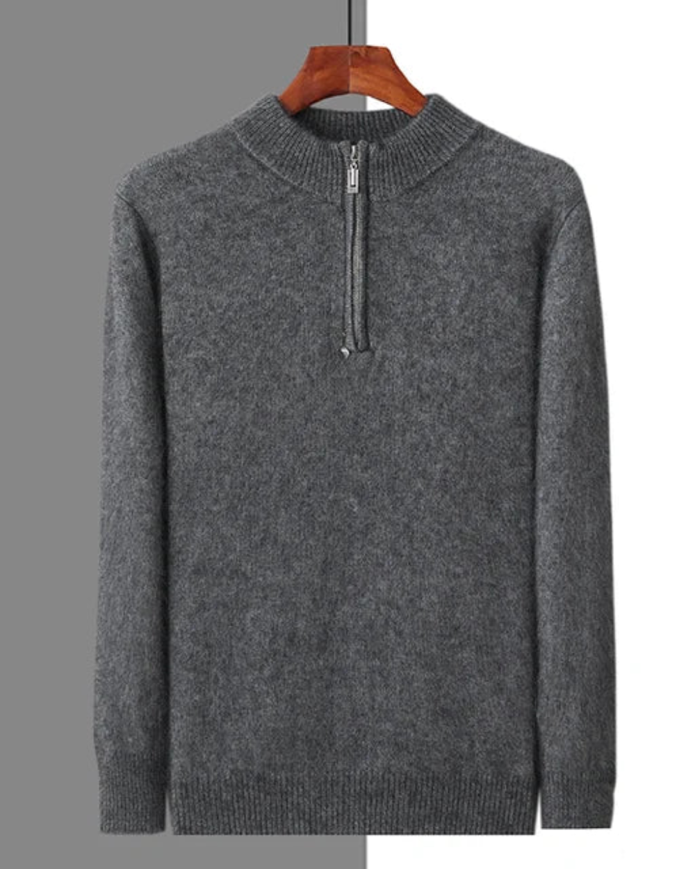 Genève Cashmere Zip Up - fotografie 5