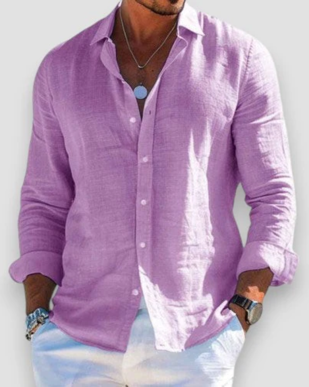 Casual Men's Shirt - fotografie 6