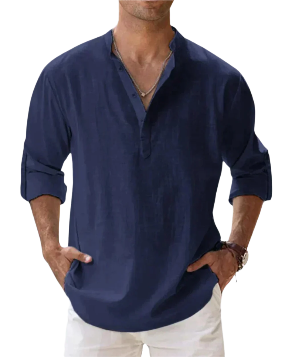 Fiorenzo Cotton Shirt - fotografie 5