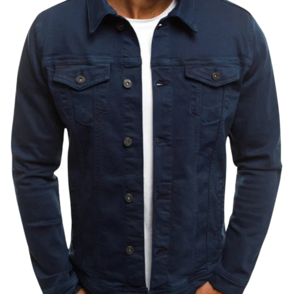 Džínová Bunda Pánská