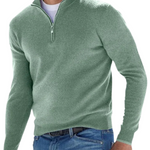 Elegant Zip Sweater - fotografie 6
