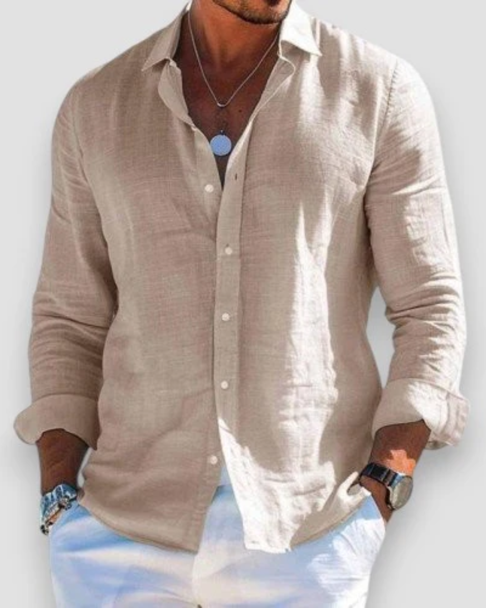 Casual Men's Shirt - fotografie 9