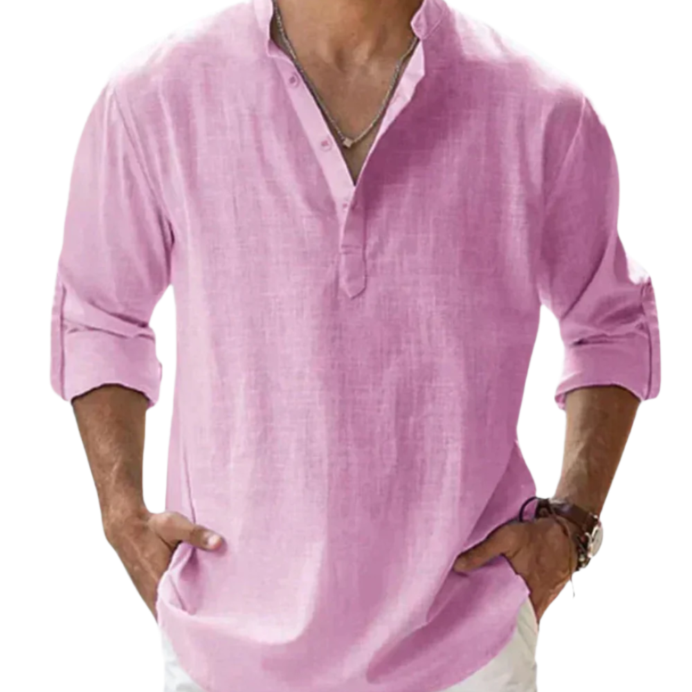 Fiorenzo Cotton Shirt - fotografie 7