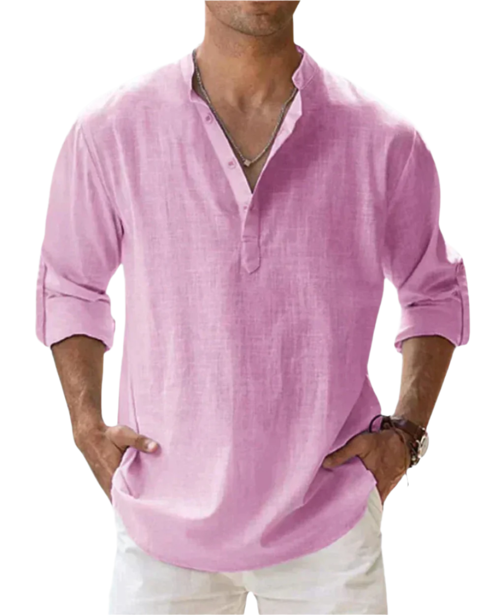 Fiorenzo Cotton Shirt - fotografie 7
