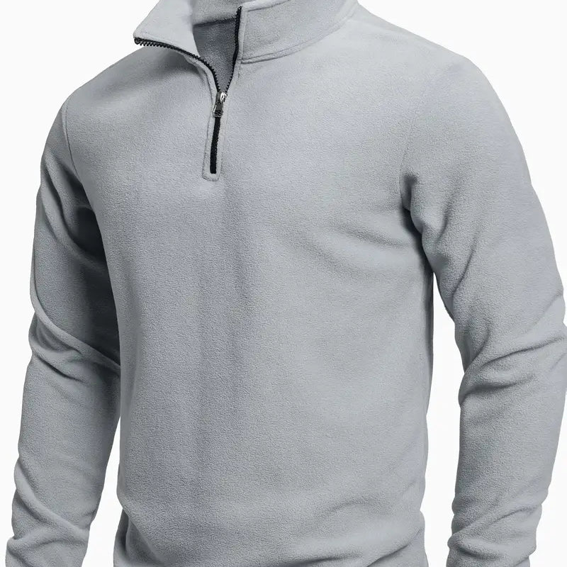 Long Sleeve Zip Sweater - fotografie 4