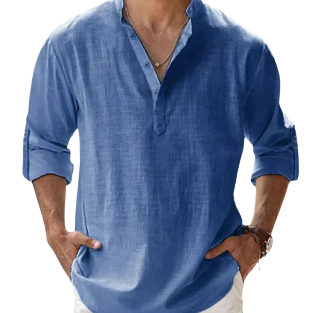 Fiorenzo Cotton Shirt - fotografie 8