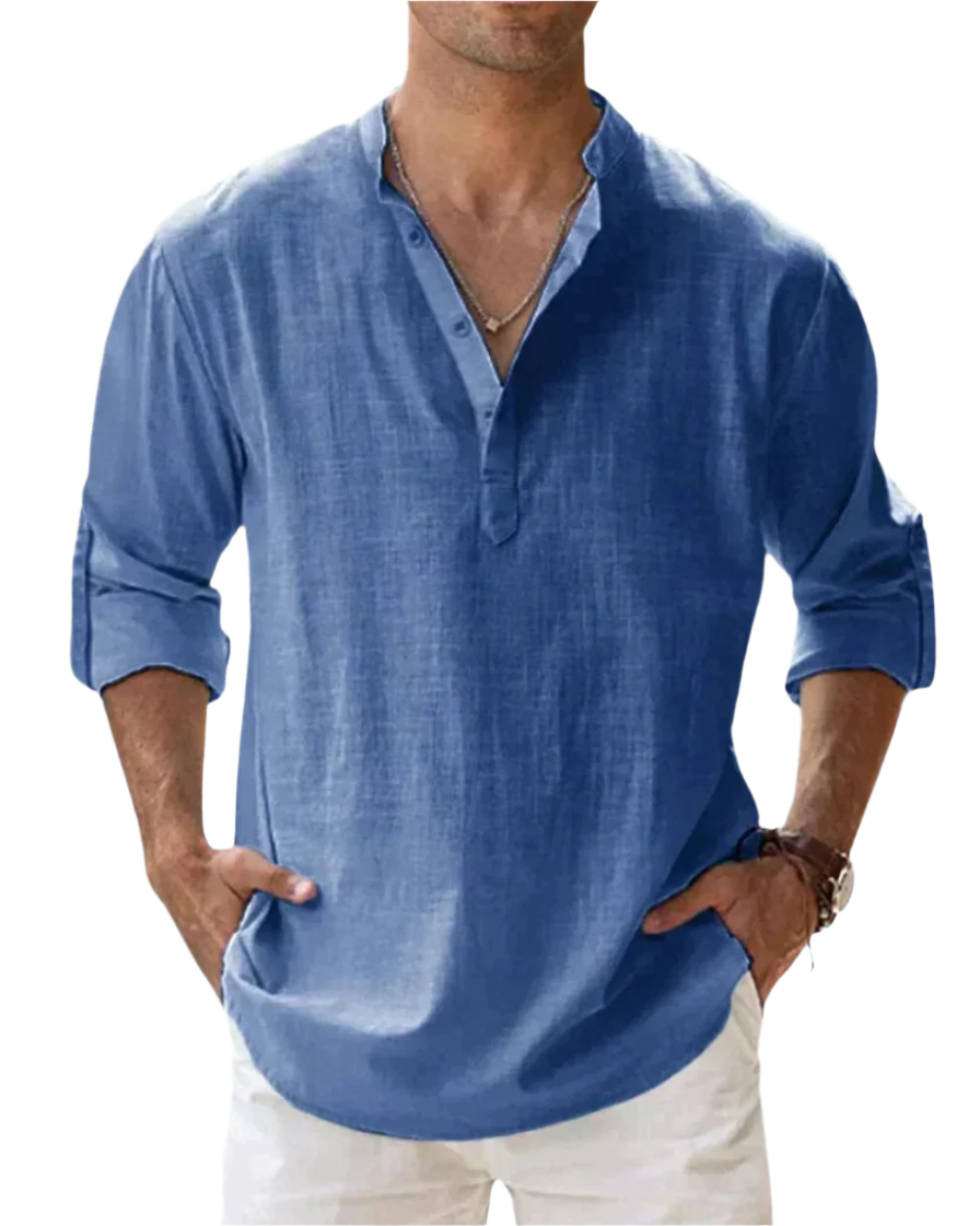 Fiorenzo Cotton Shirt - fotografie 8