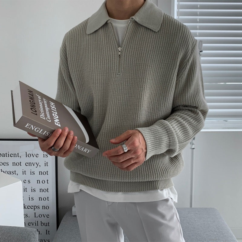 Monaco Zip Sweater - fotografie 4